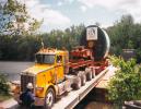 Yankee Dryer Driven off from barge in New York