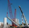 Dismantling 12 compressors and air storage tanks